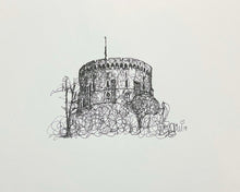 Load image into Gallery viewer, Niki Crafford - One Line Drawing - Windsor Castle
