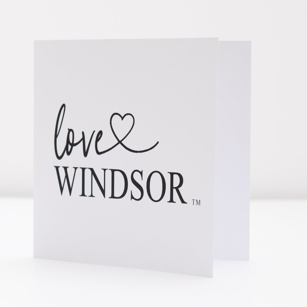 Love Windsor Card by Gill Heppell