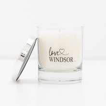 Load image into Gallery viewer, Love Windsor Candle, Amberwood - by Gill Heppell
