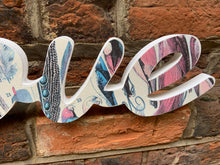 Load image into Gallery viewer, Cat James - &#39;Love&#39; Wood Cut
