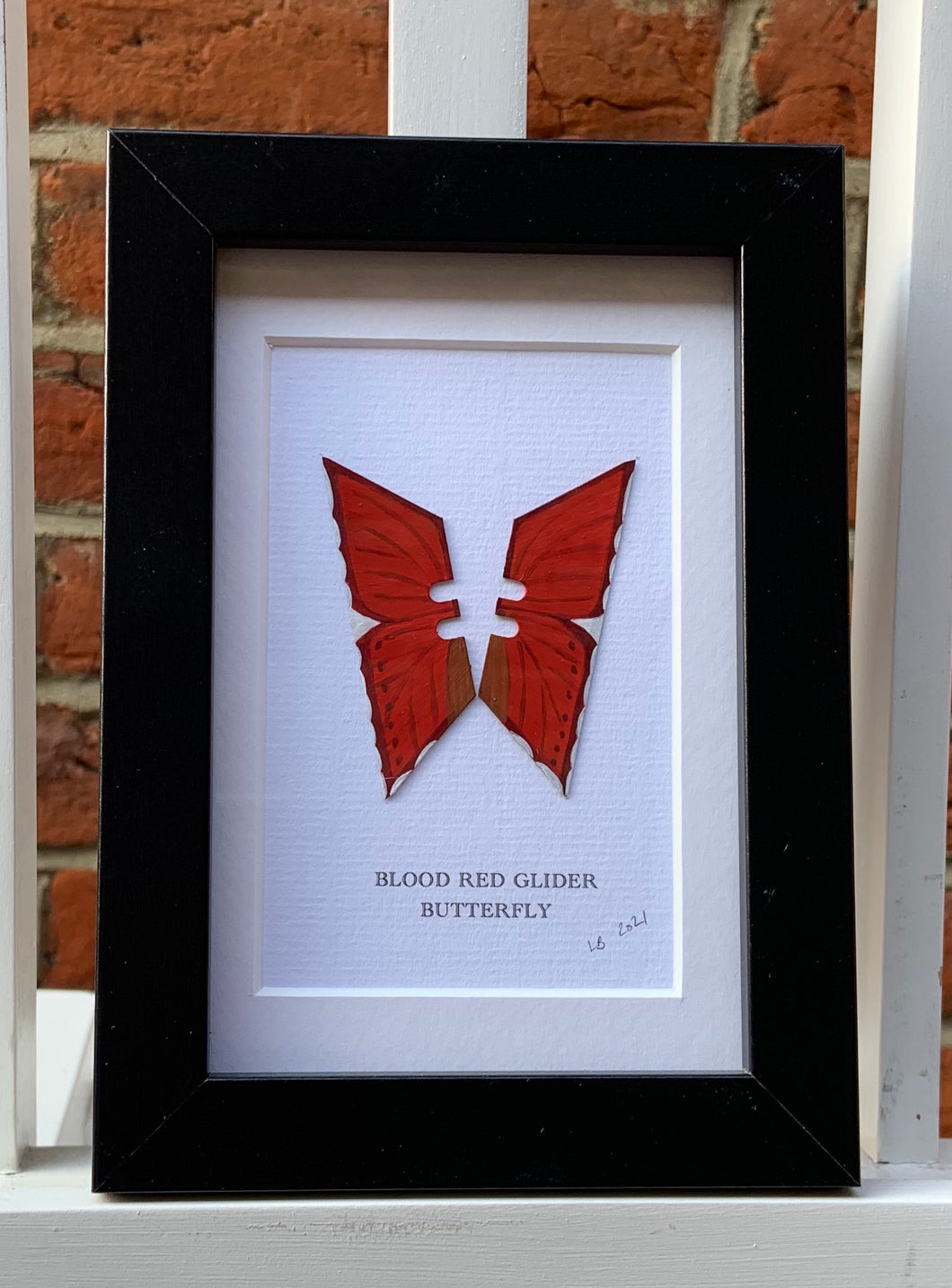 Lene Bladbjerg - Blood Red Glider Butterfly
