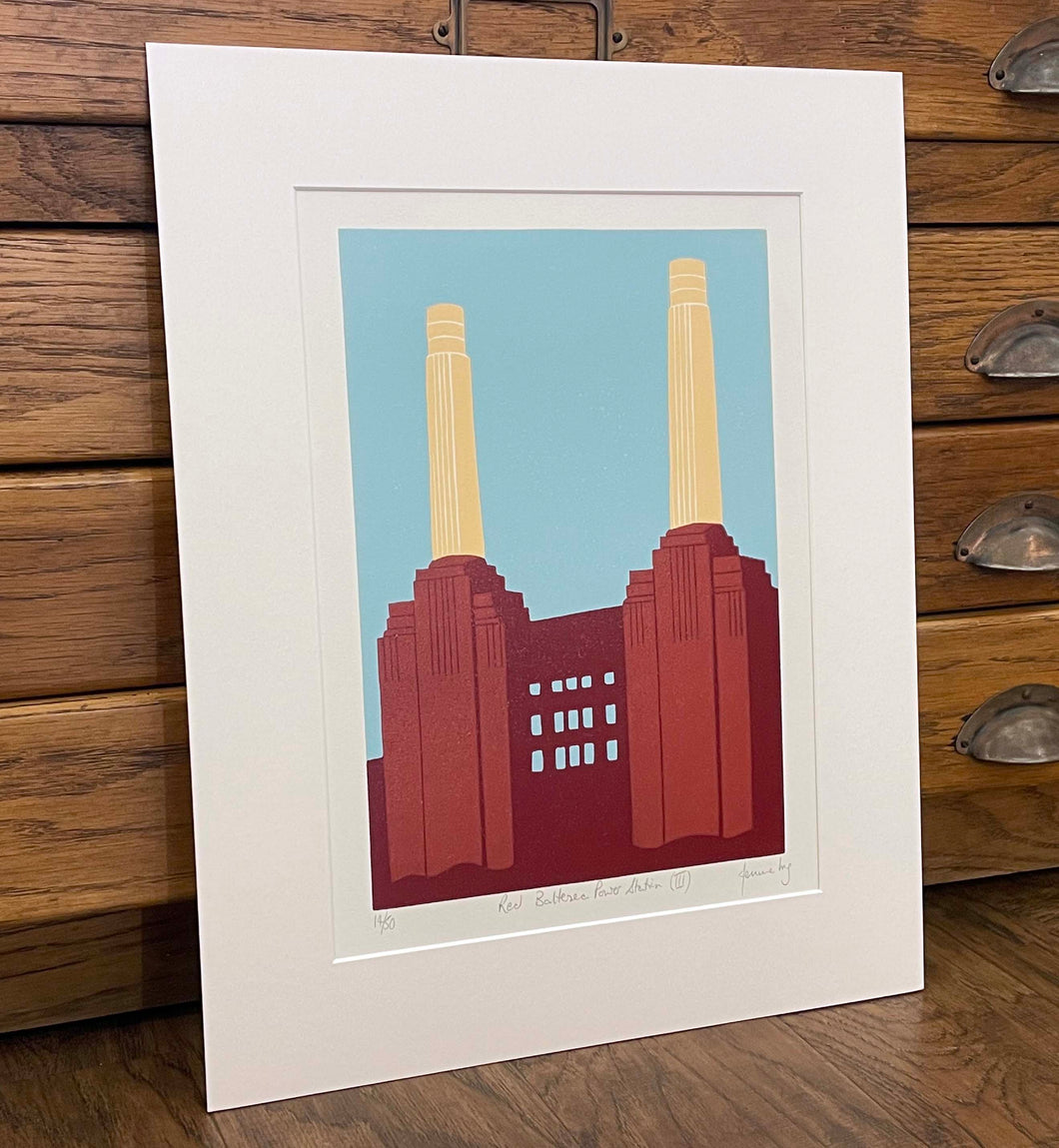 Jennie Ing - Battersea Power Station (Red)