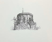 Load image into Gallery viewer, Niki Crafford - One Line Drawing - Windsor Castle
