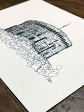 Load image into Gallery viewer, Niki Crafford - One Line Drawing - The Round Tower
